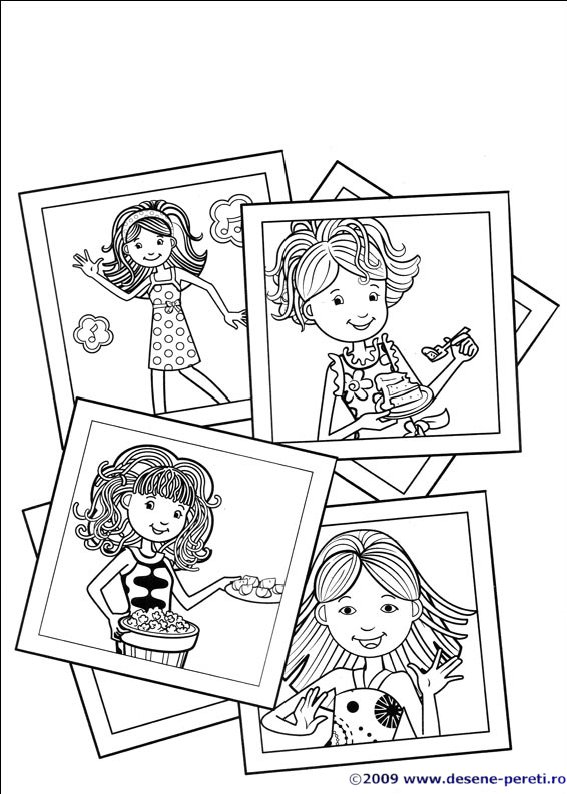 groovy girls desene colorat